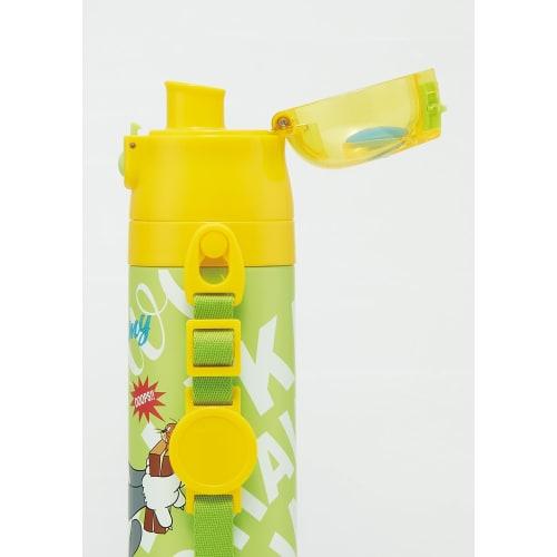 Skater Children's Water Bottle, Direct Drinking, 470ml, Tom & Jerry Design, EAT, for Boys and Girls, Insulated, Stainless Steel, Lightweight, Sports B