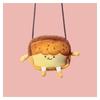 Creative Cartoon Toast Bread Crossbody Bag – Cute & Casual Shoulder Coin Purse for Students