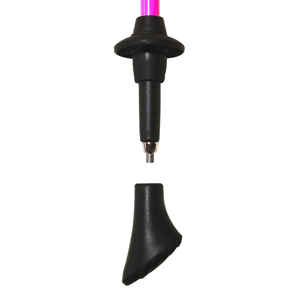 Naitokougei naito Made in Japan Full Carbon Telescopic Nordic Walking Pole internasjonalt sett med 2 rød linje blå (Knight Crafts) 2-trinns NWP-2140804