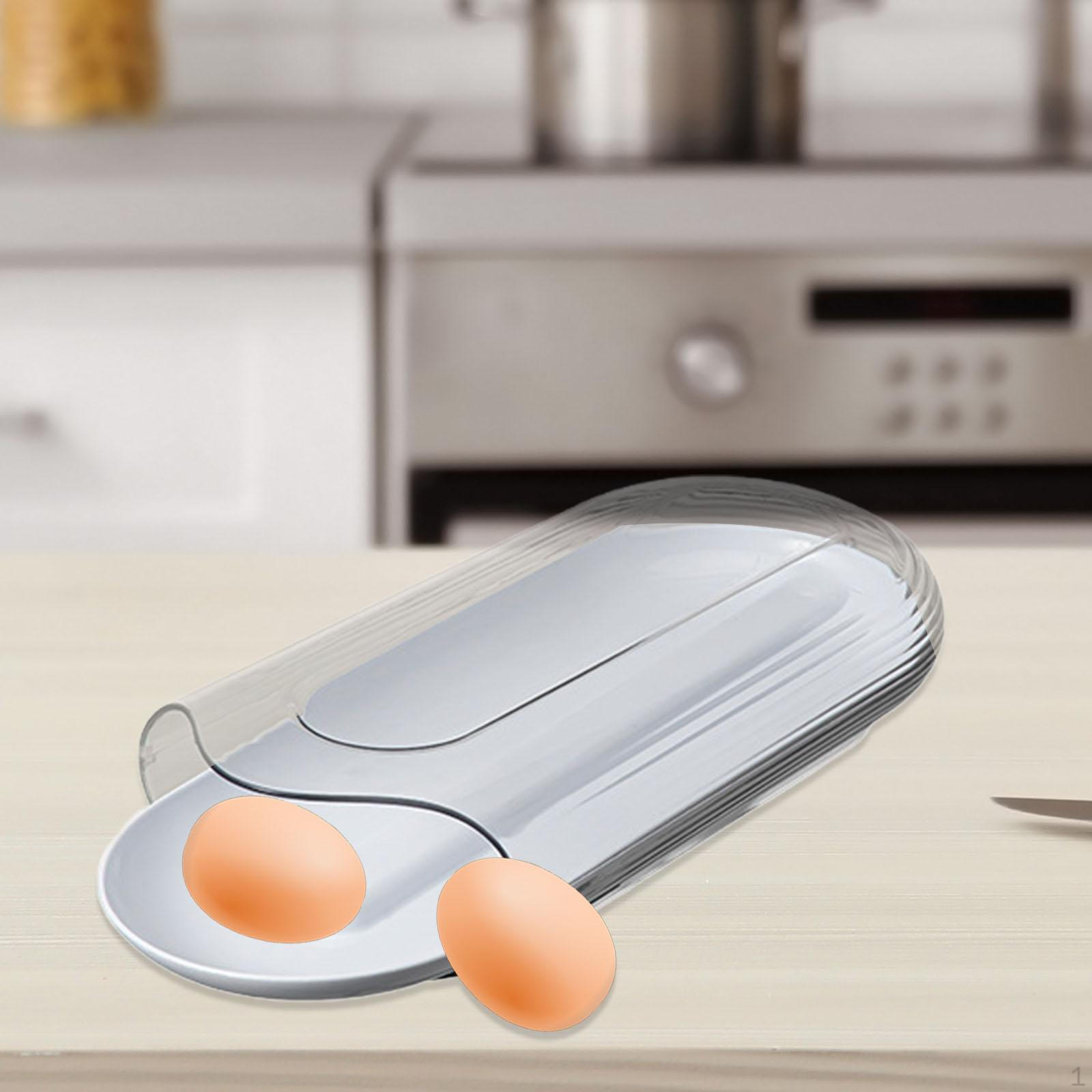 

Контейнер для хранения яиц «Карусель» — компактный дизайн для кухни белый