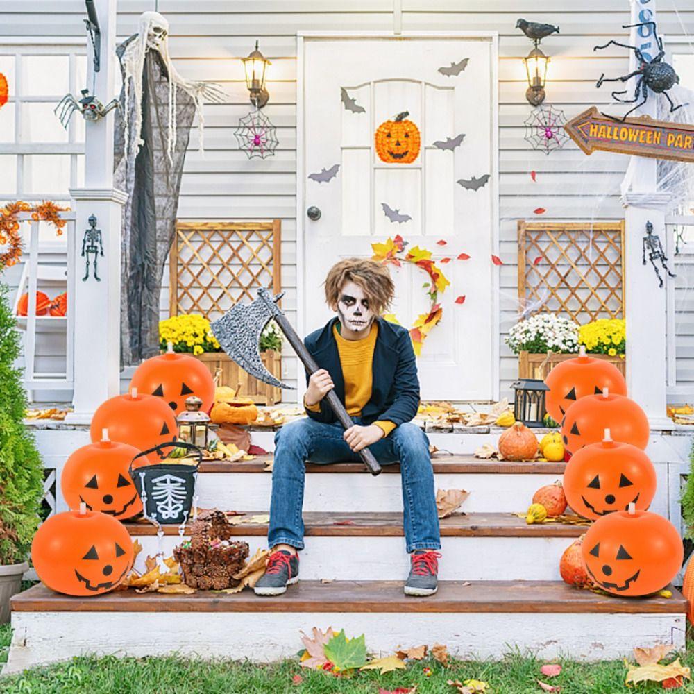 5 ks Pumpkin Ghost Balónky Pumpkin Ghost Festival Halloween Pumpkin Decor