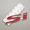 3D Metal Car Rear Trunk Fender Side Front Grille Logo Si Badge Si Emblem For Honda Civic Accord Jazz Si Sticker Accessories Aiq256