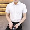 Summer Short Sleeve Men's Shirt Versatile Casual Business Short Sleeve Top