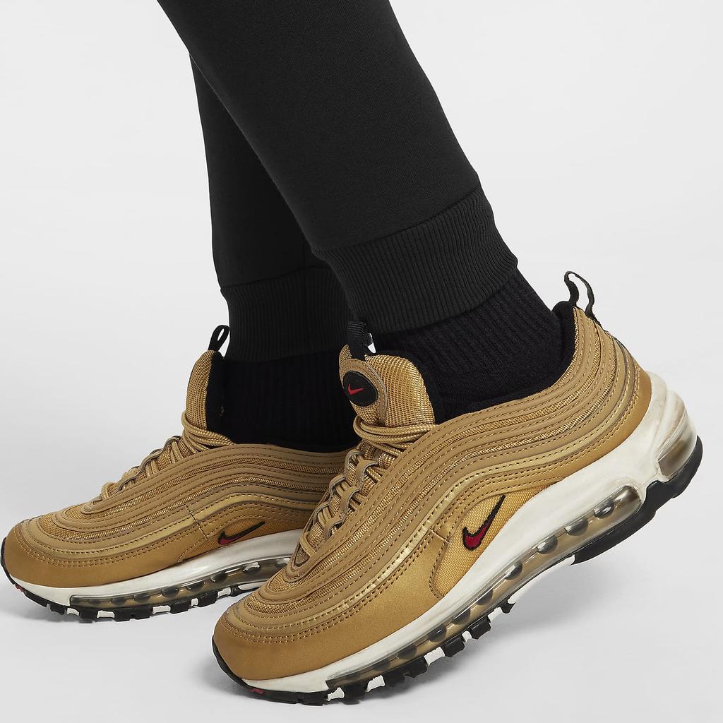 Nike Kids Knitted Sports Pants With Letter Logo Print Kids Bottoms Black HQ0981-010