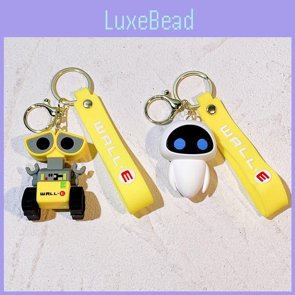 Walle Robot Keychain Eve Pendant Backpack Bag Charm Cartoon Film Gift Periphery