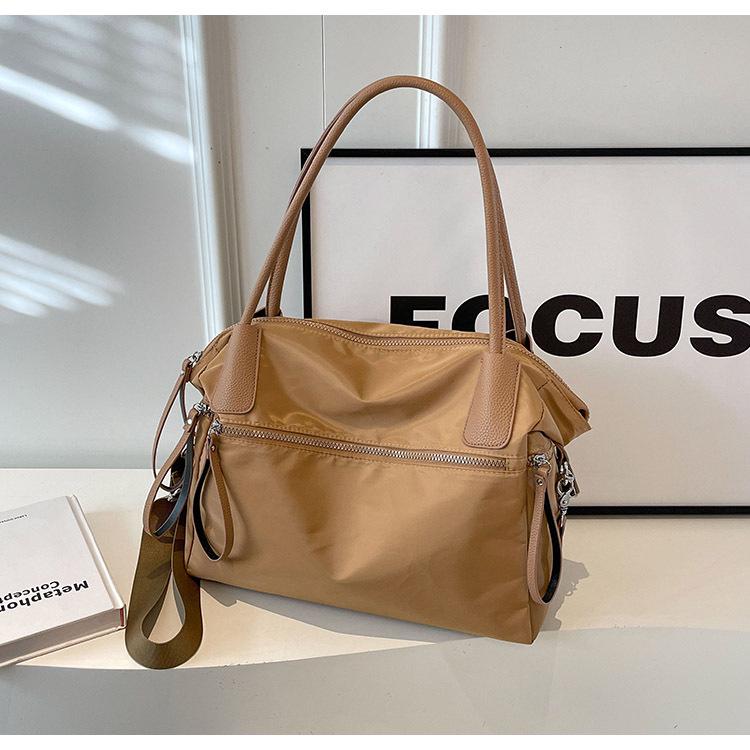 Damen Große Tragetasche aus Oxford-Gewebe - Vielseitige Umhängetasche für Herbst-/Winterreisen 2025