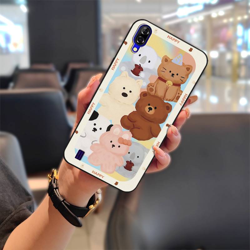 Anti-knock Waterproof Phone Case For Blackview A60 Silicone TPU Graffiti Protective Shockproof Full wrap Back Cover Cute