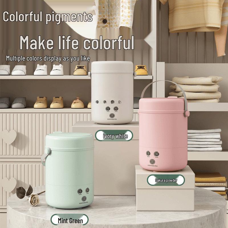 Compact Automatic Washer & Dryer for Socks and Underwear - Ideal for Dorms and Easy Cleaning