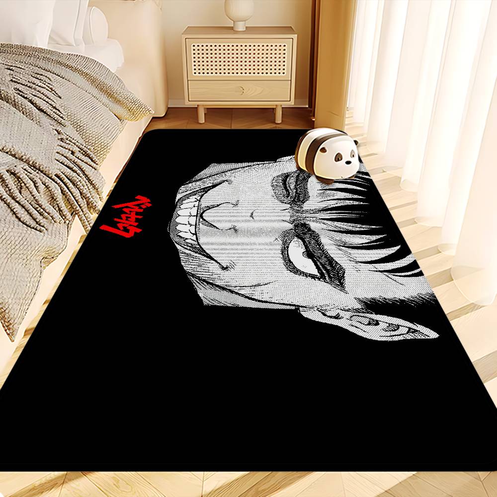 Berserk Guts Entrance Door Mat Rectangle Anti-slip Home Soft Badmat Front Door Indoor Outdoor Mat Household Carpets