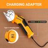 DEKOPRO Professional 3.7 V Electric Sewing Scissors – Multifunctional Electric Scissors – Powerful Cardboard Cutter for Fabric,