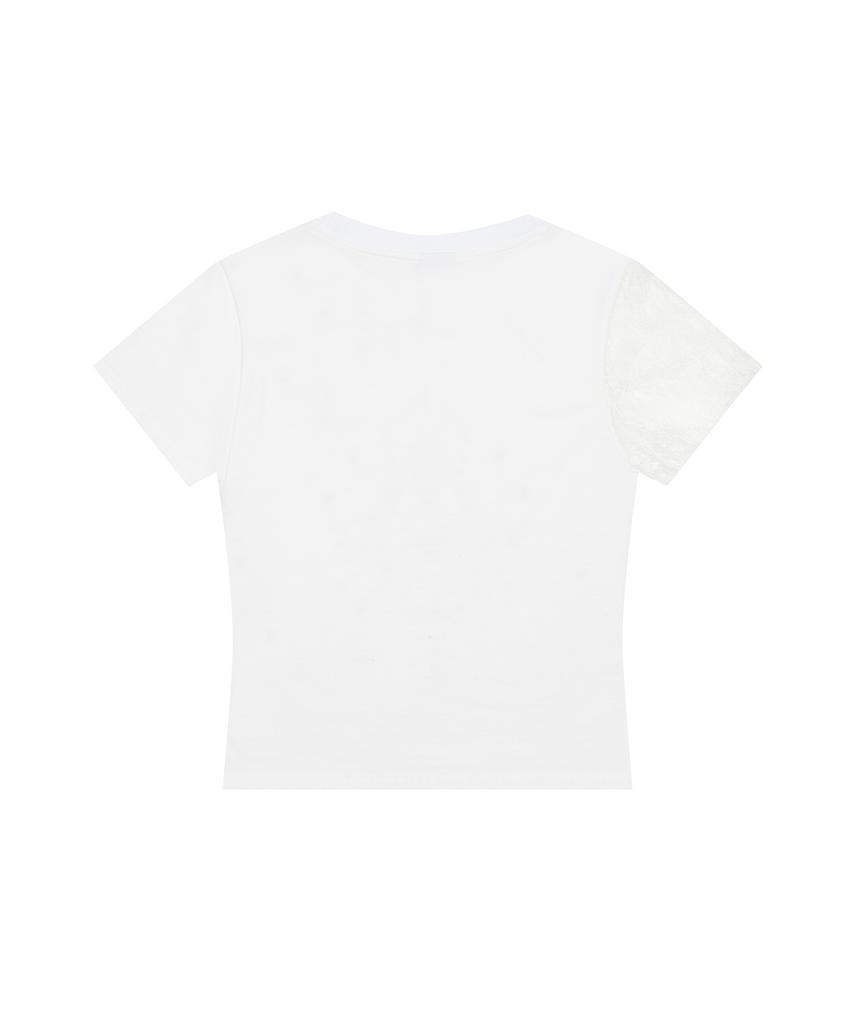 LUVISTRUE Im Lace Point Tee(White)