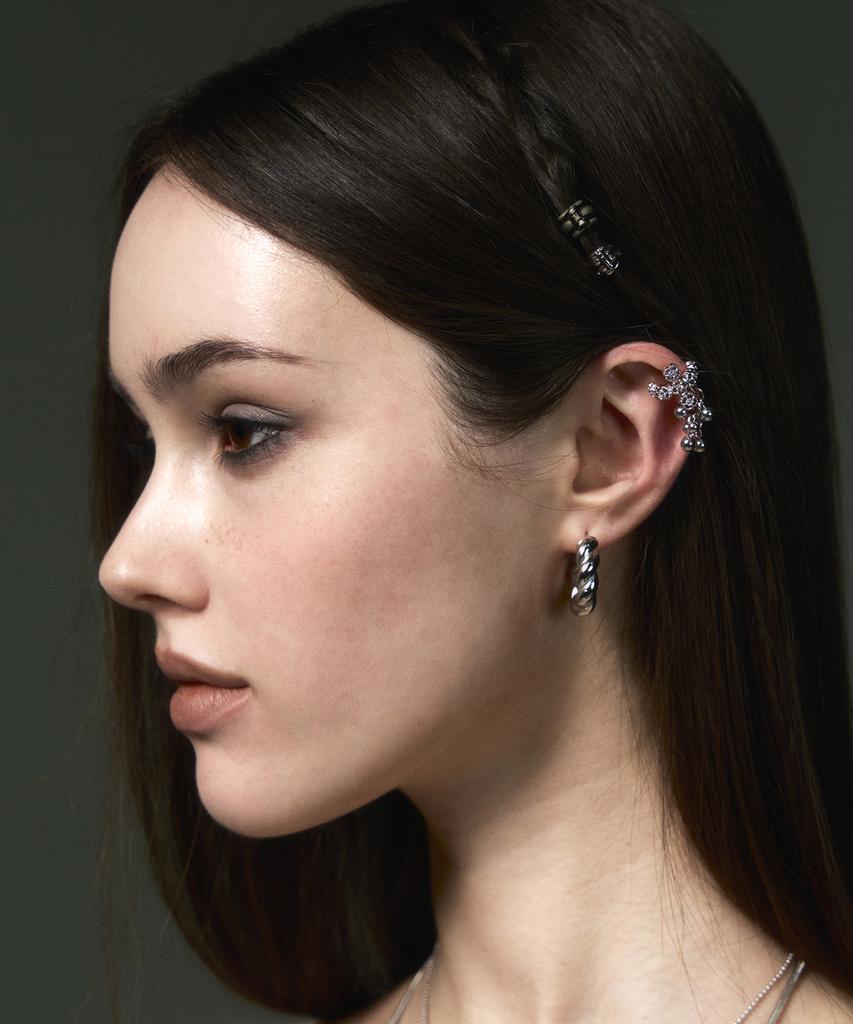 Sentiments No.679 [Silver] Earcuff