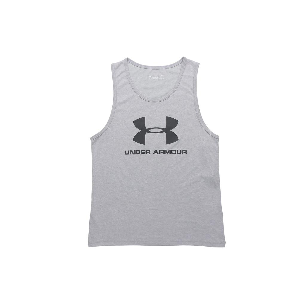 Under Armour Sportstyle Training Vest Men Tops Grey 1329589-036