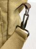 Large Capacity Men's Canvas Crossbody Bag - Multi-Compartment Messenger for Outdoor Travel and College Style.