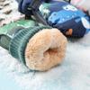Thickened Winter Gloves Anti Slip Snow Gloves Unisex Warm Mittens Outdoor Skiing Skating Hiking Essential for Children