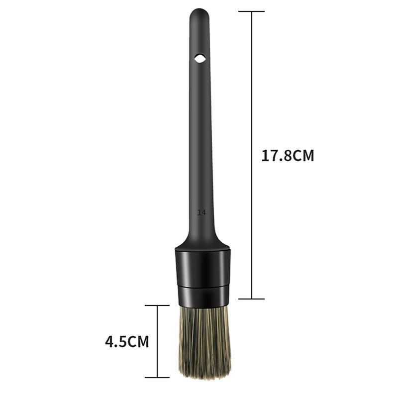 

1/3 шт. автомобильные щетки набор щеток для детализации автомобиля мягкая щетина для щетки для чистки автомобиля