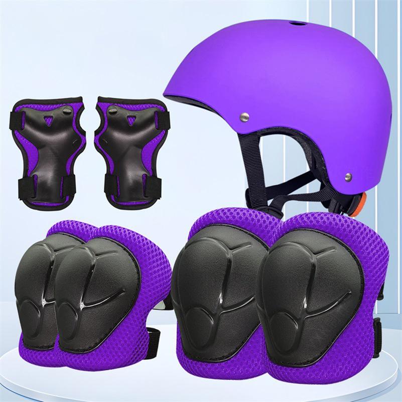 Child protective equipment helmet elbow knee pads for girls aged 3 4 5 6 7 8 9 10 11 12 year boy Suitable for roller skating and skiing
