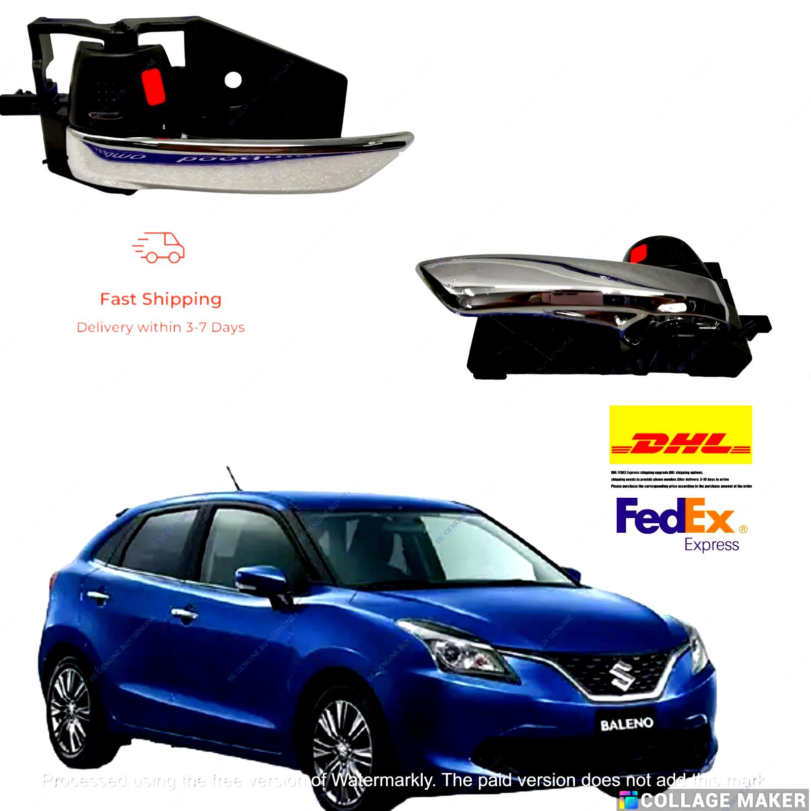 

Inner Door Handle Lh+Rh Suzuki Baleno 2015-2023 83130M74L10-C48+83110M74L10-C48