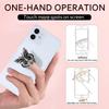 LSL Cute Butterfly Cell Phone Ring Holder 360°Rotation Metal Finger Stand Kickstand Universal Compatible with iPhone Samsung Galaxy LG Google Pixel