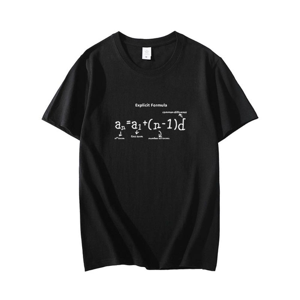 

Explicit Formula Tshirt Math Physics Science and Engineering Student Youth Pure Cotton StraightA Vintage Clothes 4XL