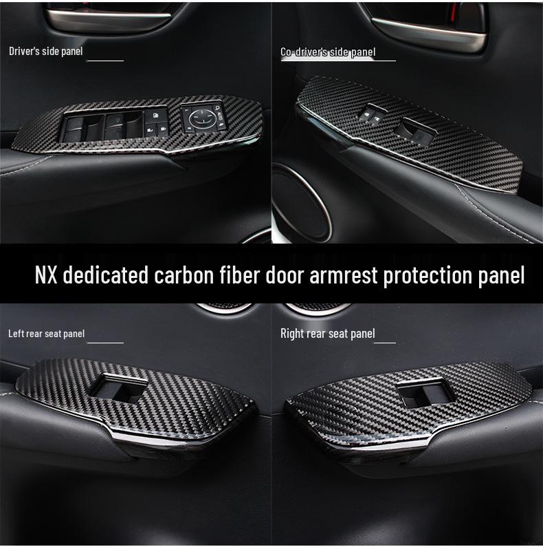 Lexus NX200/NX300/NX300h Carbon Fiber Interior Console Air Vent Panel
