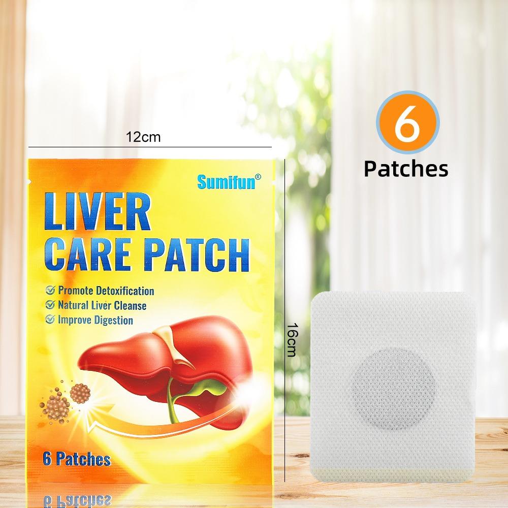6Pcs/Bag Health Care Patches Navel Sticker Acupoint Health Care Patches Cough Patch Plaster for Child Adult Protect Throat Herbal Plaster