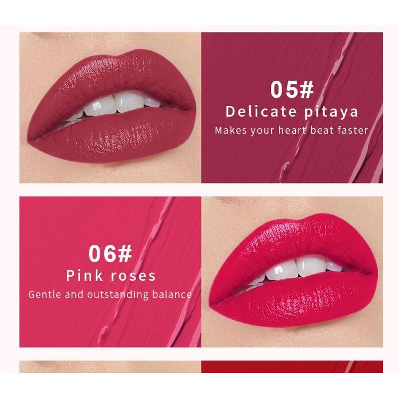 Pudaier - Pearlescent Mirror Liquid Lip Gloss - 8 Colors