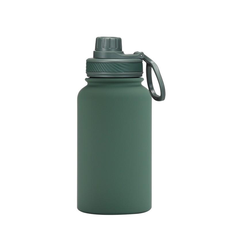 650ml Vacuum Insulated Stainless Steel Travel Water Bottle Outdoor Sports Office Daily Use Leakproof Portable 12H