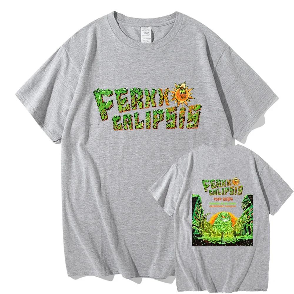 T Shirts Fashion Feid Men/Women Clothing Hip Hop Tops Vintage Unisex Streetwear Cotton Graphic T-Shirts