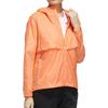Adidas Logo Hooded Long Sleeve Zip Jacket Women Jackets Orange EH5013