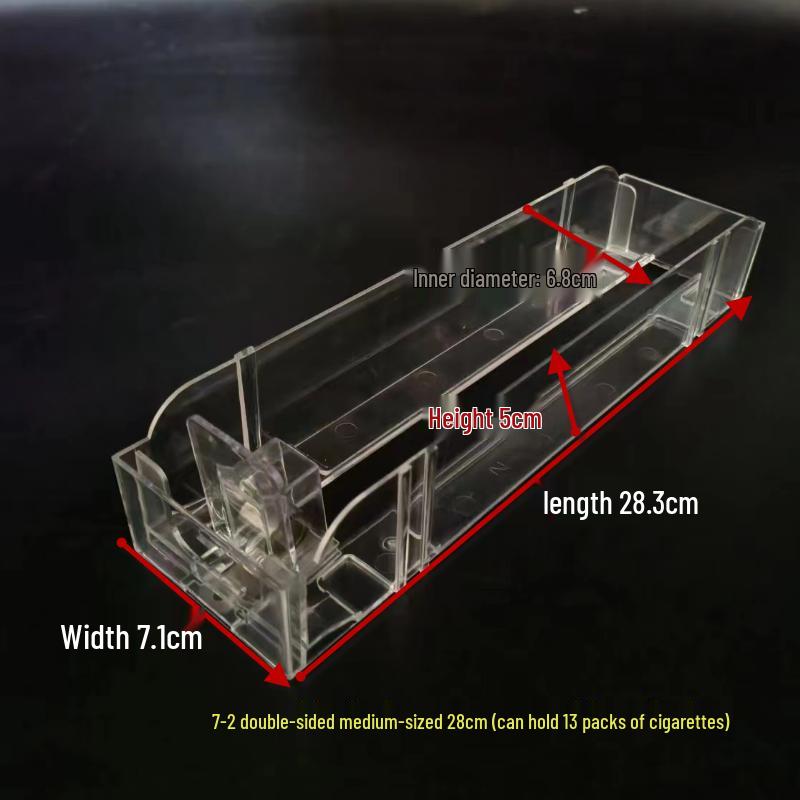 Automatic Pop-Up Cigarette Ejector Display Rack for Supermarket and Specialty Stores