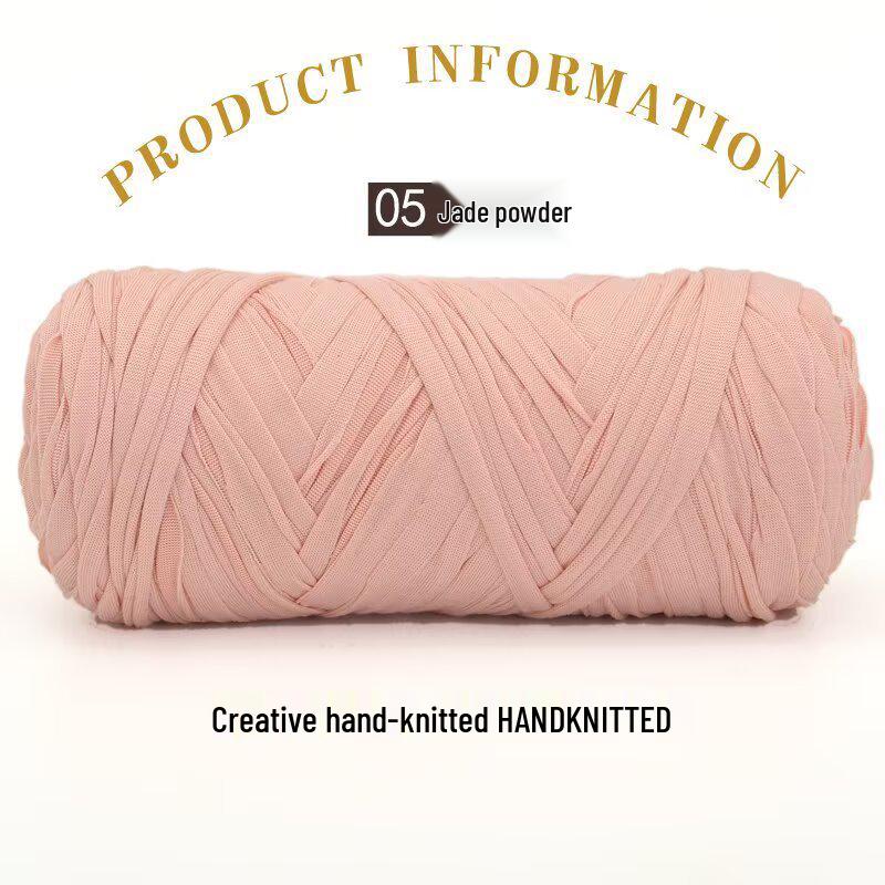 200g High Elastic Cloth Strip Yarn for DIY Weaving: Crochet Blankets, Floor Mats, Storage Baskets & More