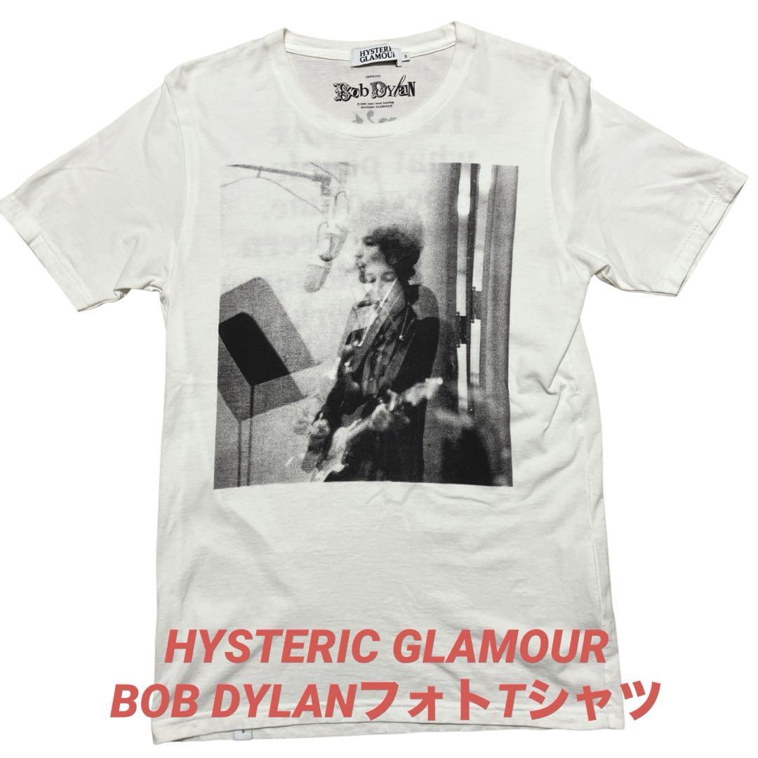 

[USED] Used Hysteric Glamour Bob Dylan photo T-shirt