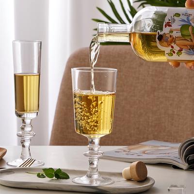 5.4oz/9.4oz Modern Fransız Kadehleri Kristal Kırmızı Şarap Kadehi Şampanya Kadehi Tatlı Şarap Kadehi Ev Bar Düğün Partisi Kullanımı