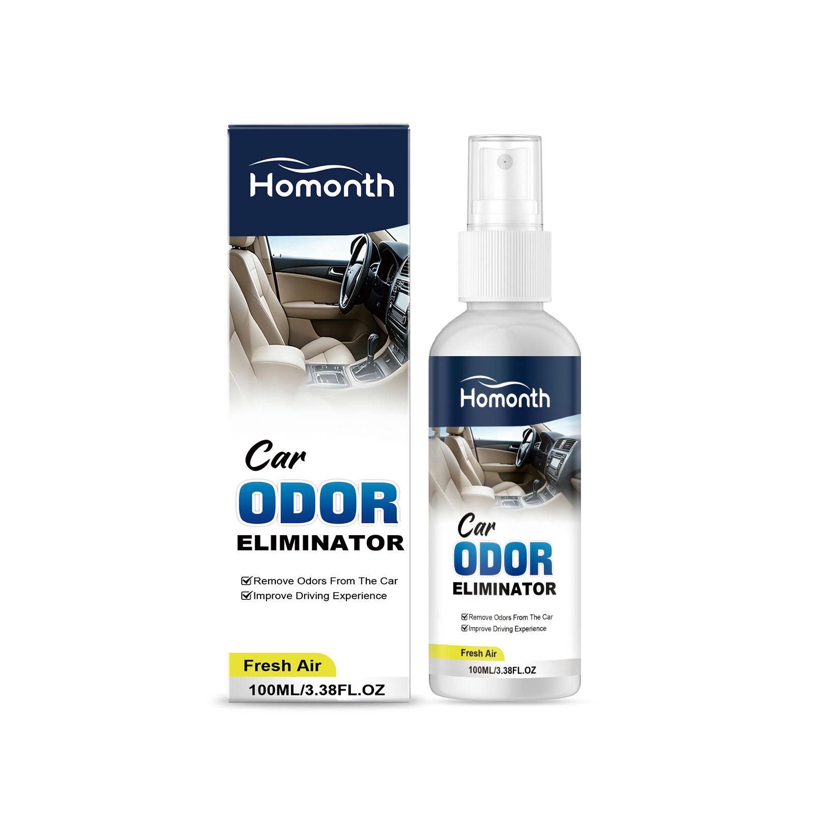 HOMONTH Green Tea Car Deodorizer: Fresh, Natural, Long-Lasting Odor Removal