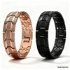 Eco-friendly Retro Bronze Three-row Magnet Bracelet (2.1cm X 1.8cm) - European/American Style