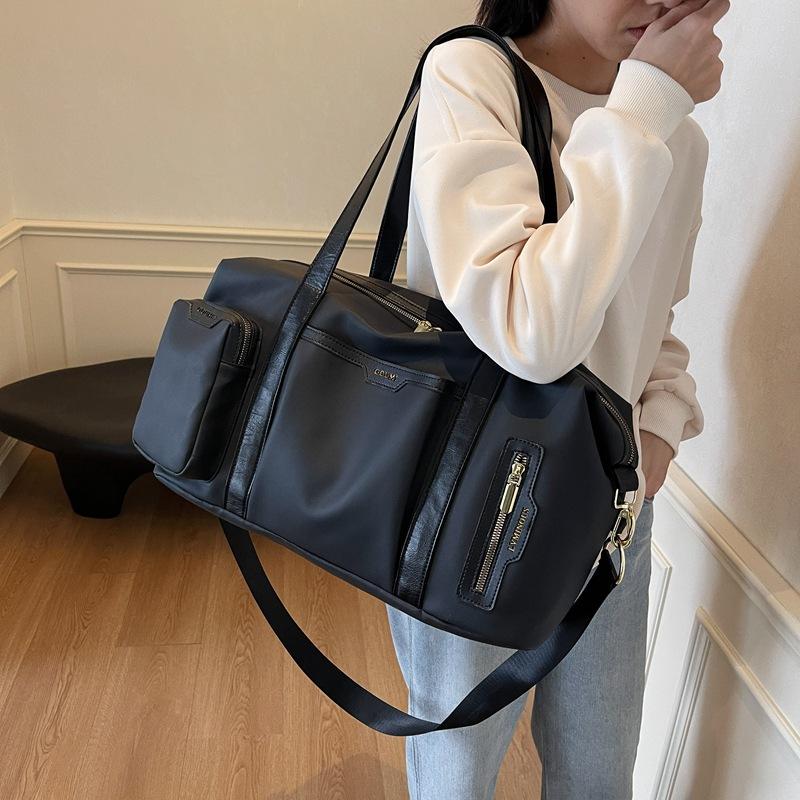 Travel Bag Premium Sense Tote Bag Women's Hand Shoulder Fitness Bag Business Trip Sports Yoga Bag