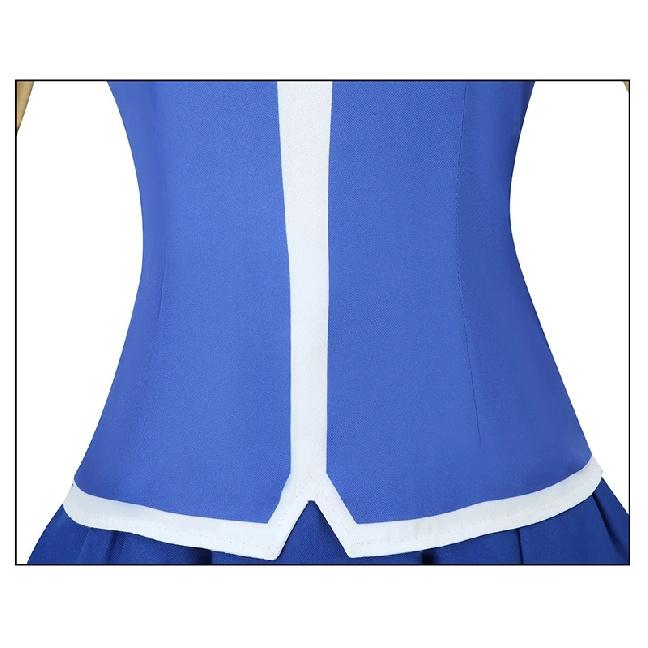 Aqua Cosplay Konosuba God`s Blessing on This Wonderful World Cosplay Costume Wig Women Anime Comic Party Role Playing Outfits
