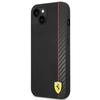 Ferrari Fehcp14Maxbk Iphone 14 Plus / 15Plus 6.7 Czarny/Black Hardcase Carbon