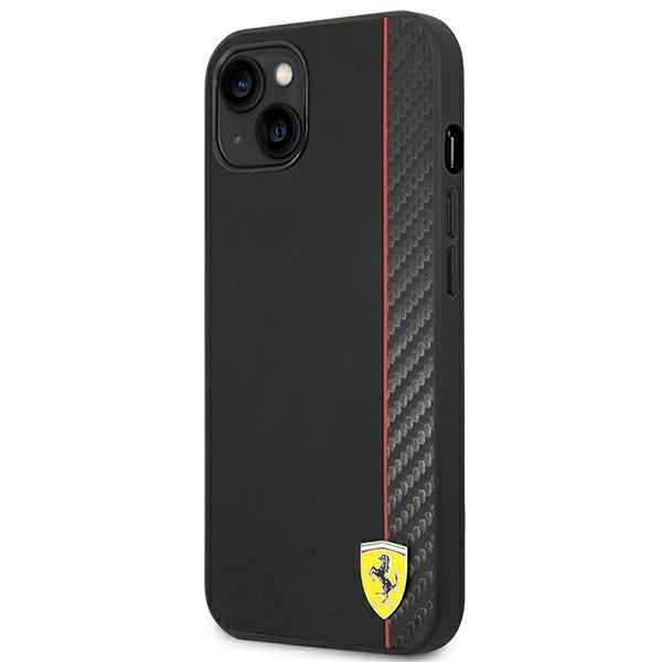 Ferrari Fehcp14Maxbk Iphone 14 Plus / 15Plus 6.7 Czarny/Black Hardcase Carbon
