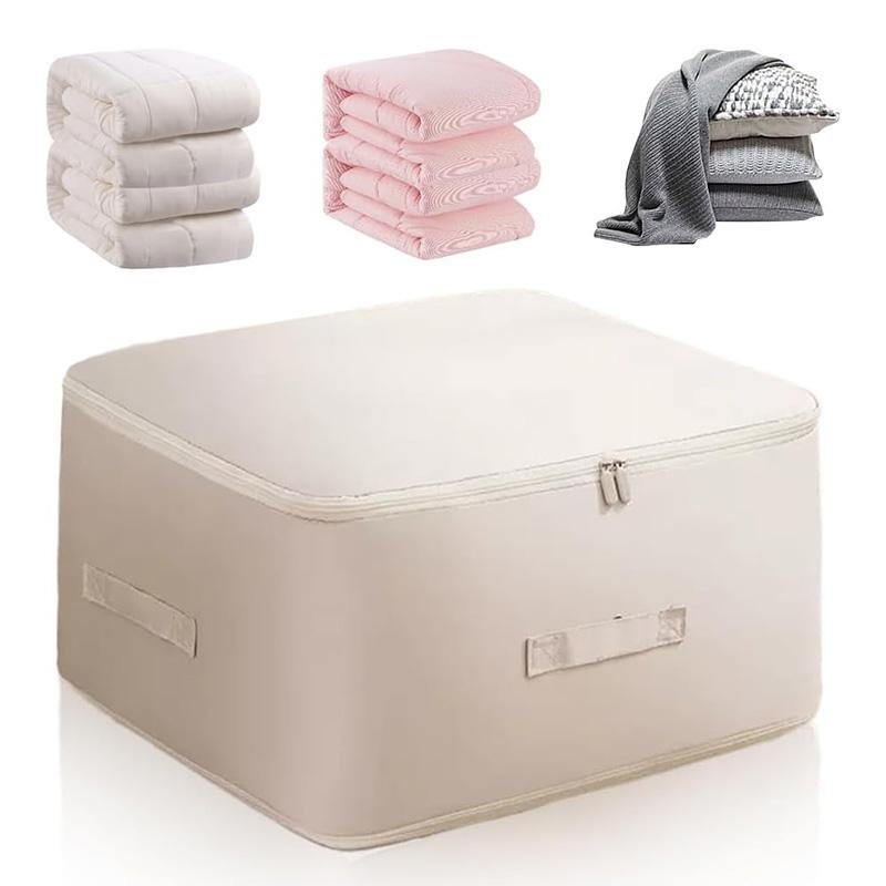 

Сверхкомпактный самосжимающийся органайзер, компрессионная сумка 2024, большие самосжимающиеся передвижные сумки-органайзеры для пуховых одеял, одежды, одеял L бежевый