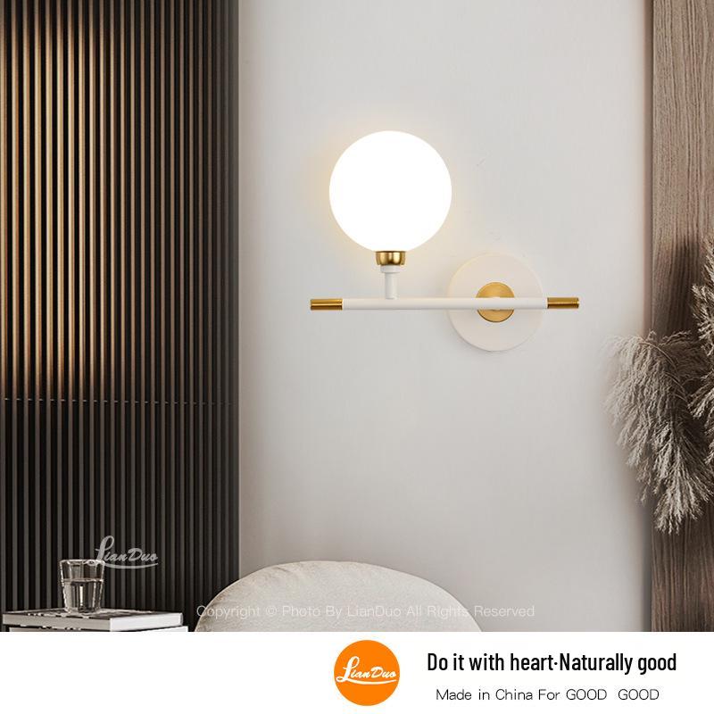 Modern American Wall Lamp: Luxurious Bedroom, Living Room, Hotel Hallway & Corridor Lighting