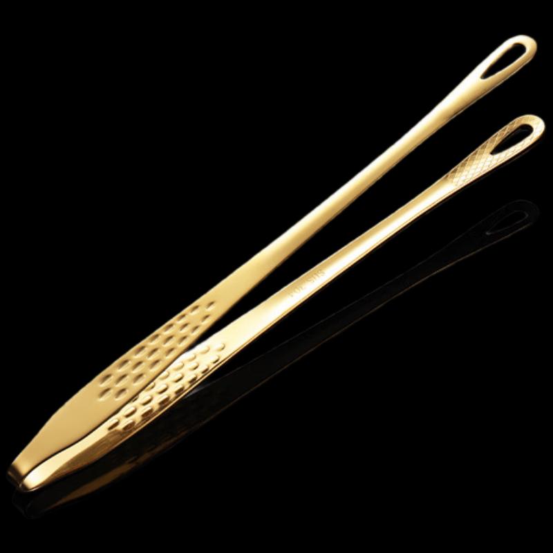 

ZISIZ Gold Multi-purpose Serving Tongs Set