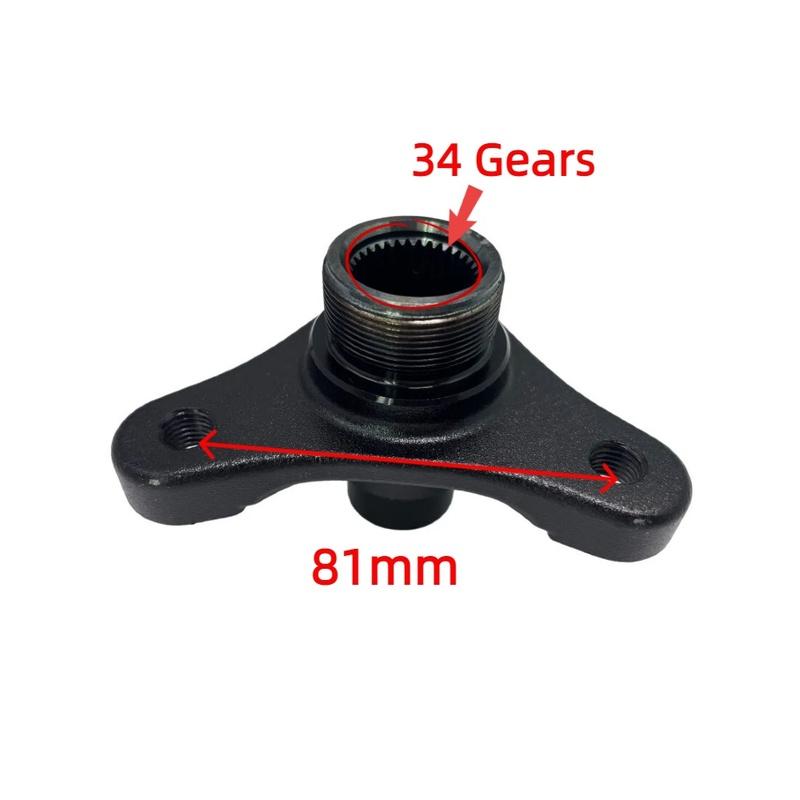 For BMW 520 525 530 730 750 760 F02 F10 F18 2008-2017 34 Gears 100% NEW Rear Axle Differential Flange Car Chassis Accessories