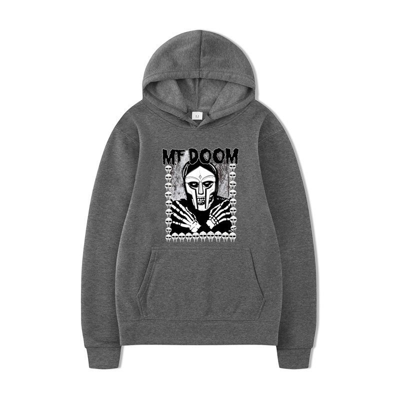 

Осень Зима MF DOOM Толстовки Мужская Мода Толстовки с Длинным Рукавом Женские Харадзюку Оверсайз Уличная Одежда Пуловеры Sudaderas 3XL