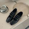 Fashion Bailamos Spring New Women Flats Ladies Elegant Flat Mary Jane Shoes Fashion Round Toe Shallow Shoes Outdoor Dress Ballet Shoes M