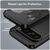 For Google Pixel 9 Pro XL TPU Case Carbon Fiber Texture Mobile Phone Cover