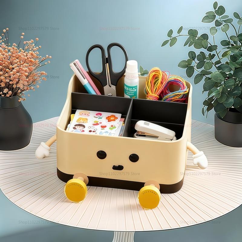 Desktop Storage Box Organizer for Living Room Remote Control Keys Phone Office Dorm Cosmetics Stationery Organizer Home Supplie