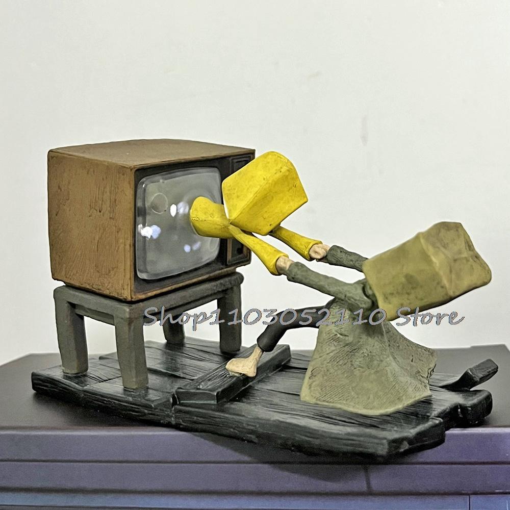 Little Nightmares Six Nome Figur Anime Little Nightmares II Mono Actionfigur PVC Statue Dekoration Modell Spielzeug Geschenke