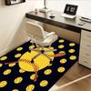 Office Carpet: Softball Theme Decorative Rug for Sofa Protection Under Chairs Sports Fanatic